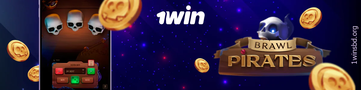 Brawl Pirates on 1win: A nautical adventure game for players in Bangladesh